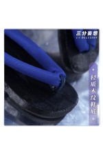 1/3 Delusion Genshin Impact Wanderer Balladeer Japanese Geta Sandals Cosplay Shoes